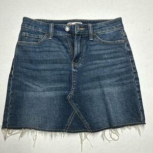 SO / Blue Jean Mini skirt / Size:3/26W